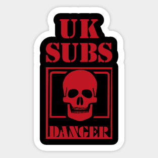 UK Subs Sticker